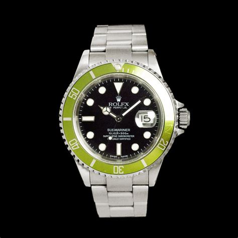 rolex submariner 16610lv fat four bertolli|kermit submariner 16610lv.